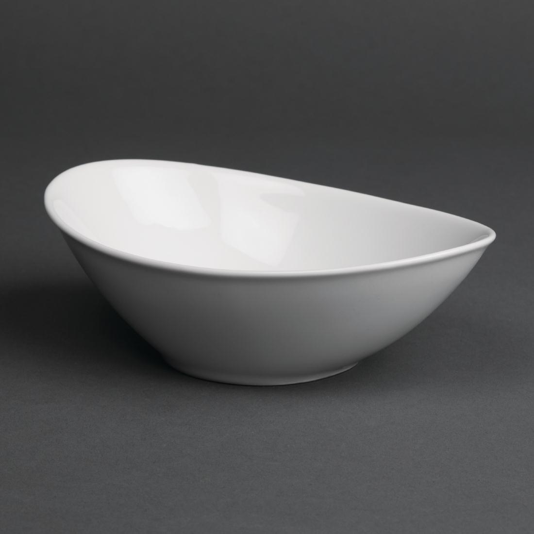 Royal Porcelain Classic White Salad Bowls 150mm