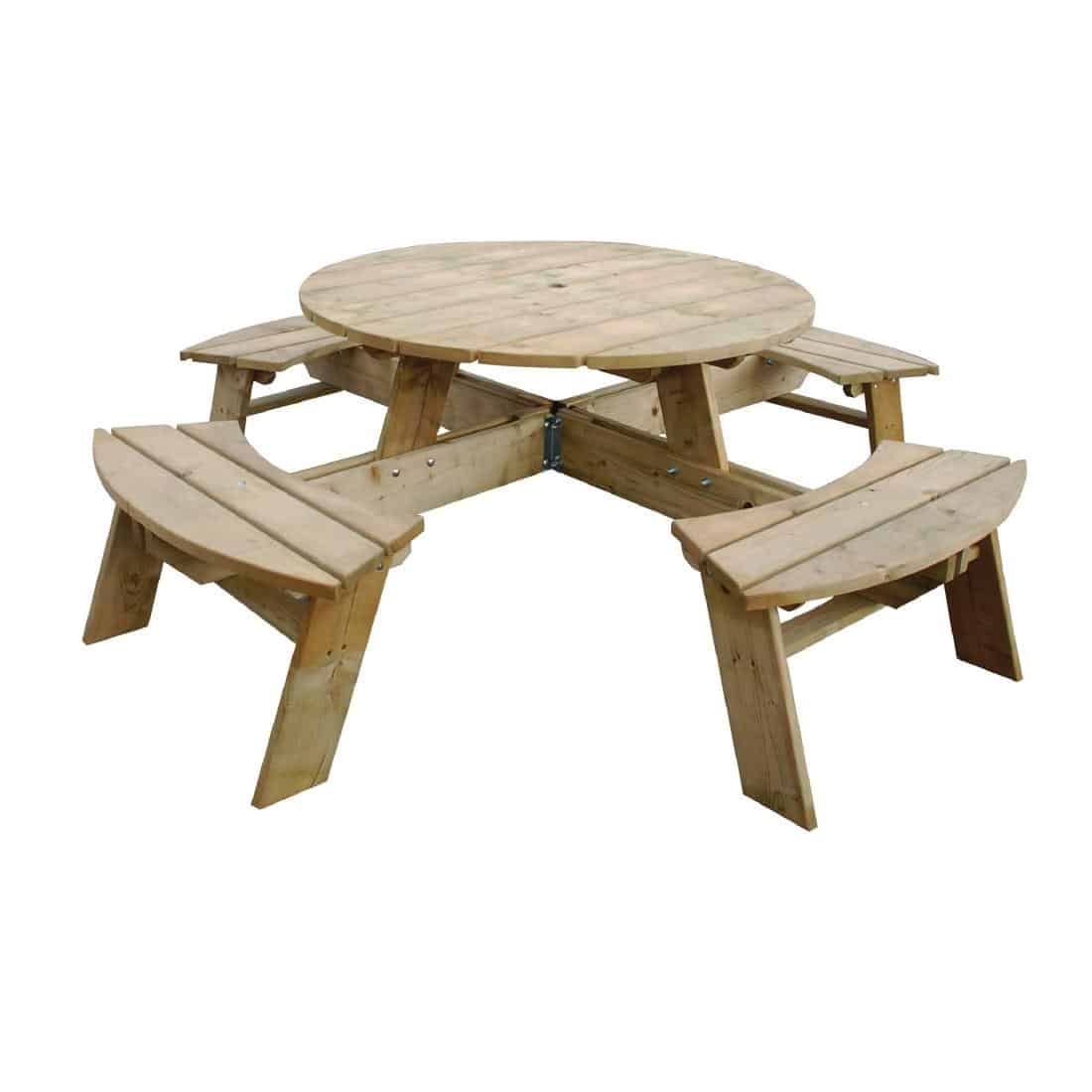 Round Picnic Table