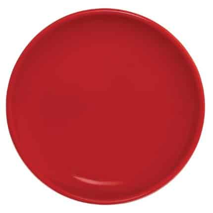 Olympia Cafe Coupe Plate Red 205mm