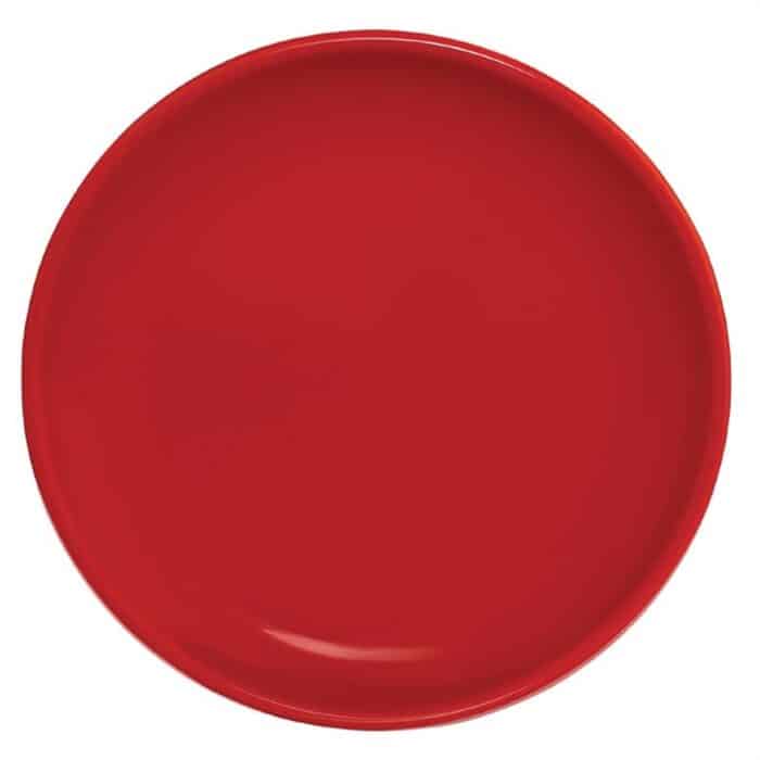 Olympia Cafe Coupe Plate Red 205mm