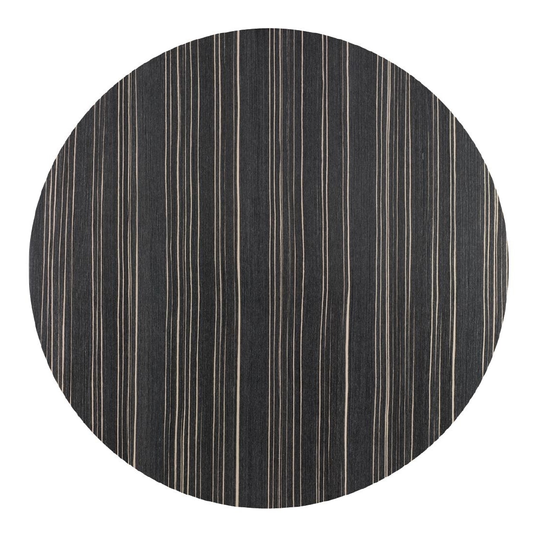 Werzalit Pre-drilled Round Table Top  Safari Grey 600mm