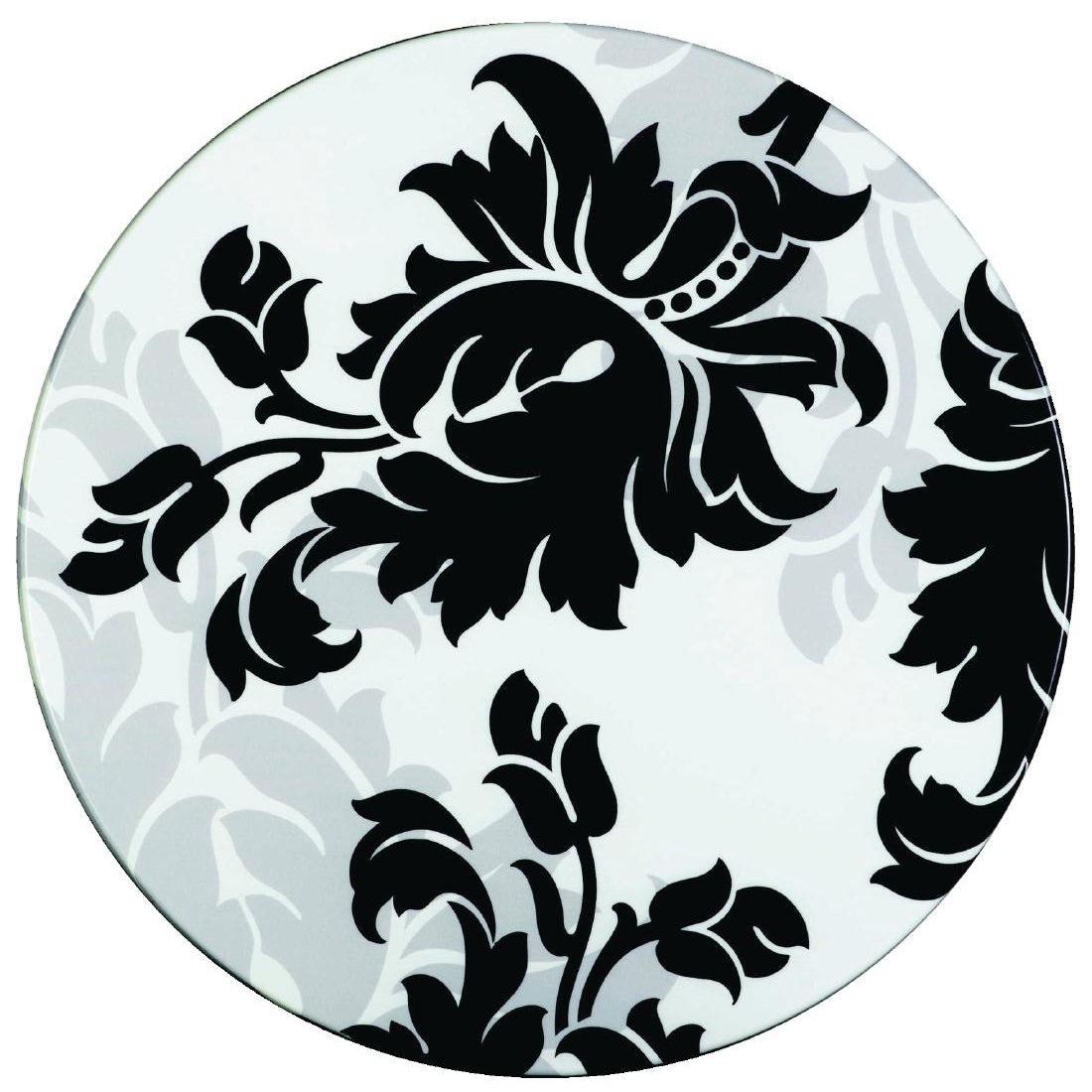Werzalit Pre-drilled Round Table Top  Glamour Shadow 800mm