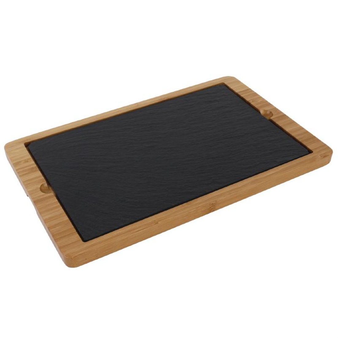 Olympia Smooth Edged Slate Platter 280x180mm