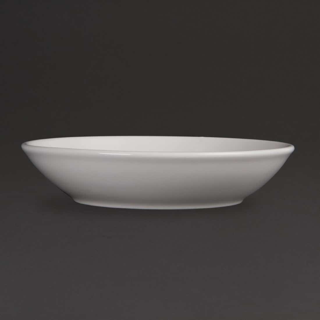 Olympia Whiteware Deep Plates 200mm