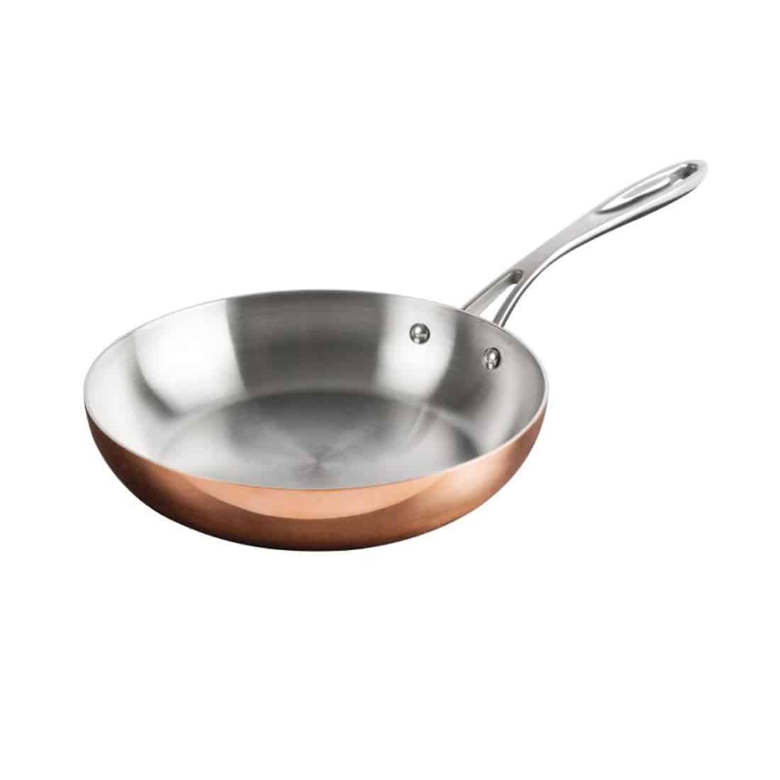 Vogue Tri Wall Copper Frying Pan 240mm