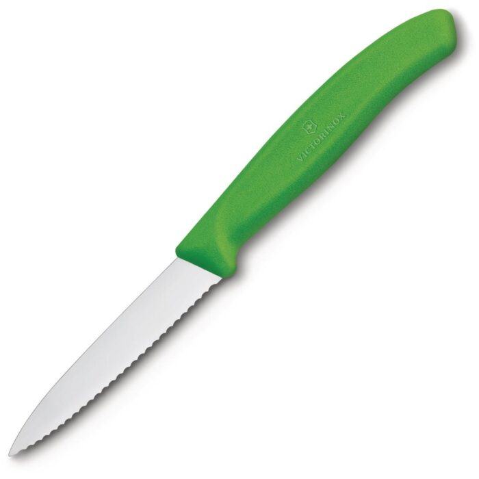 Victorinox Paring Knife Serrated Green 8cm