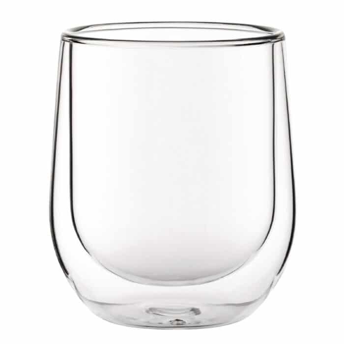 Utopia Double Walled Latte Glass 270ml