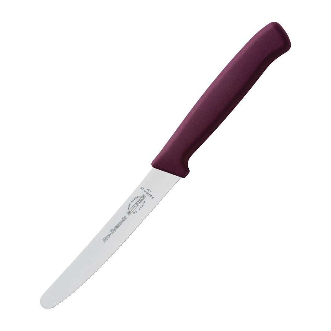 Dick Pro Dynamic Serrated Utility Knife Purple 11cm
