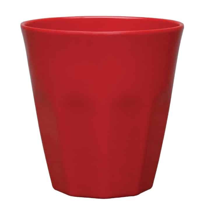 Kristallon Melamine Plastic Tumbler Red 290ml