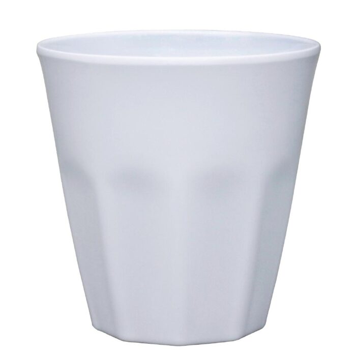 Kristallon Melamine Plastic Tumbler White 290ml