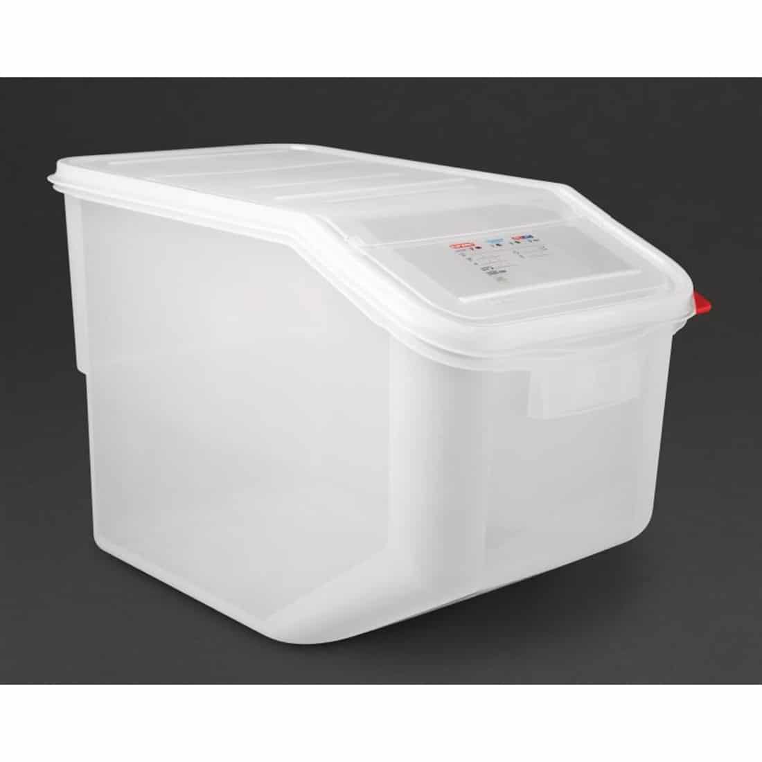 Araven Transparent Ingredient Bin 50Ltr