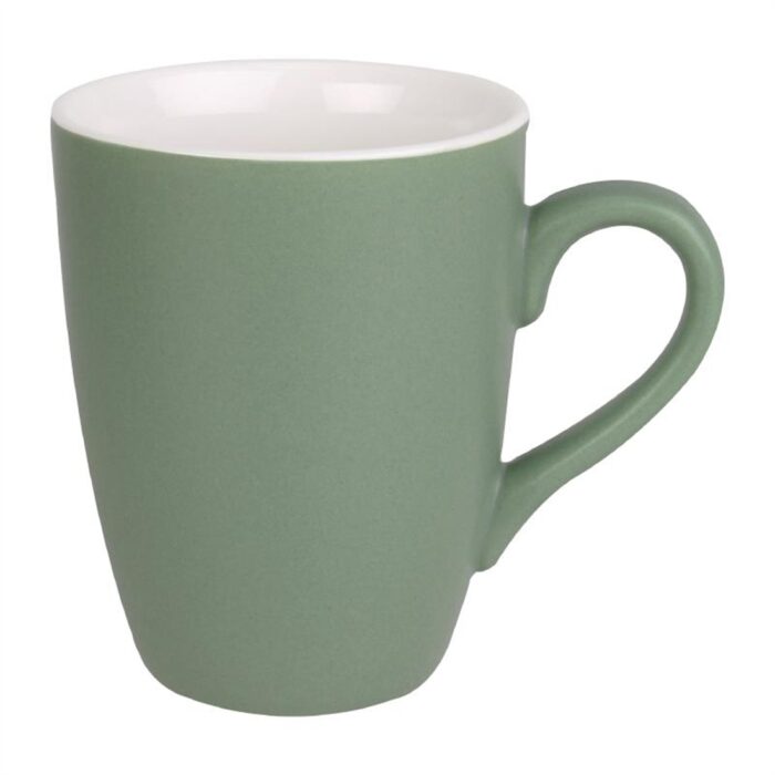 Olympia Matt Pastel Mug Green 320ml