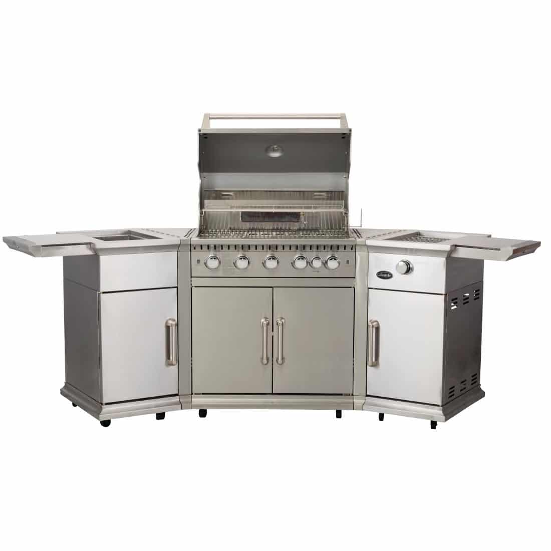 Lifestyle Bahama Island Gas BBQ c/w Rotisserie & Cover LFS680P