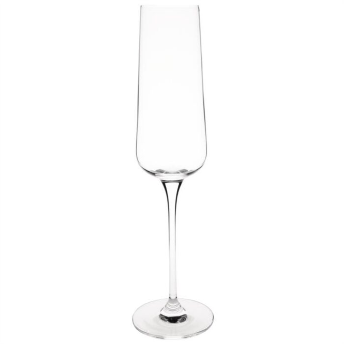 Olympia Claro One Piece Angular Champagne Flute 260ml