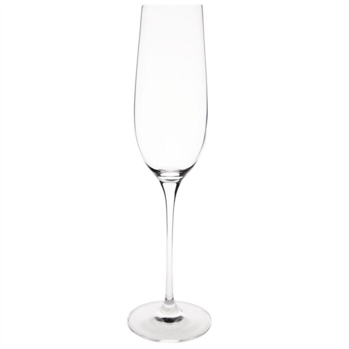 Olympia Claro One Piece Crystal Champagne Flute 260ml