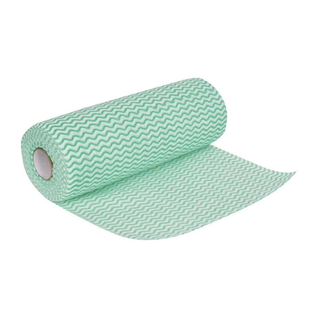 Jantex Non Woven Cloths Green (Roll of 100)