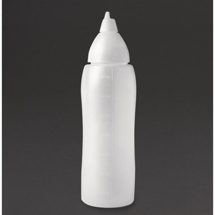 Araven Clear Non-Drip Sauce Bottle 24oz