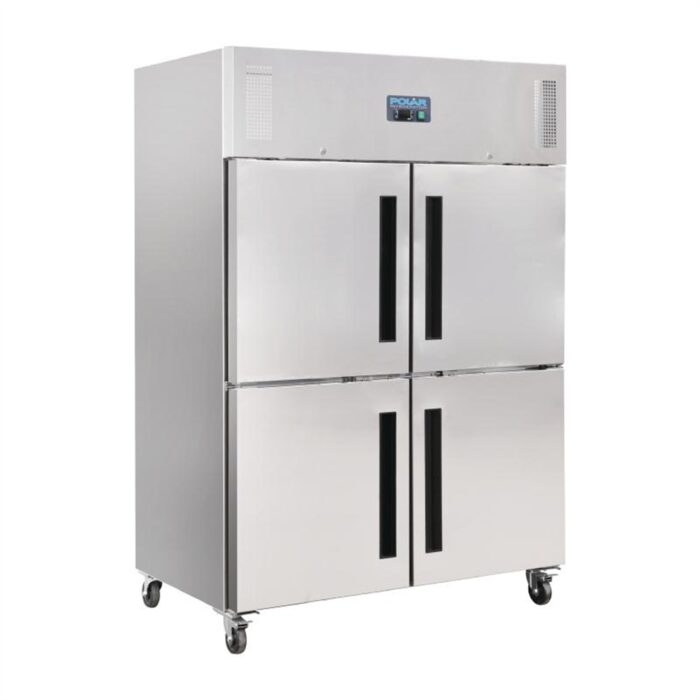 Polar Upright Double Stable Door Gastro Refrigerator 1200Ltr