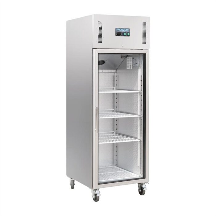 Polar Upright Glass Door Gastro Refrigerator 600Ltr