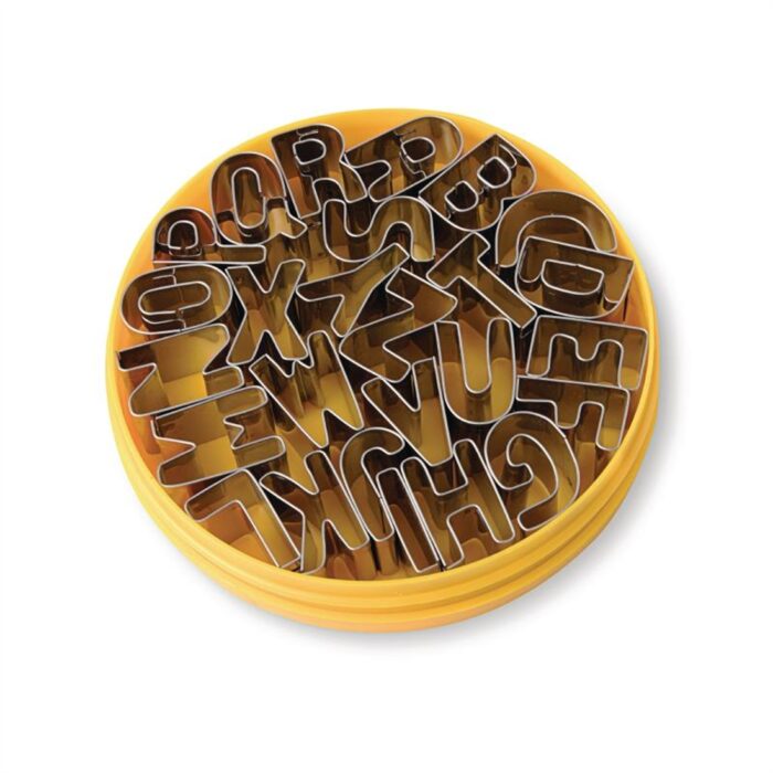 Schneider Set of Decorating Cutters Alphabet