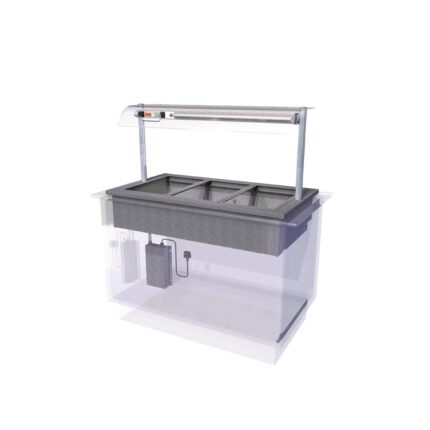 Designline Drop In Dry Heat Bain Marie HBM3