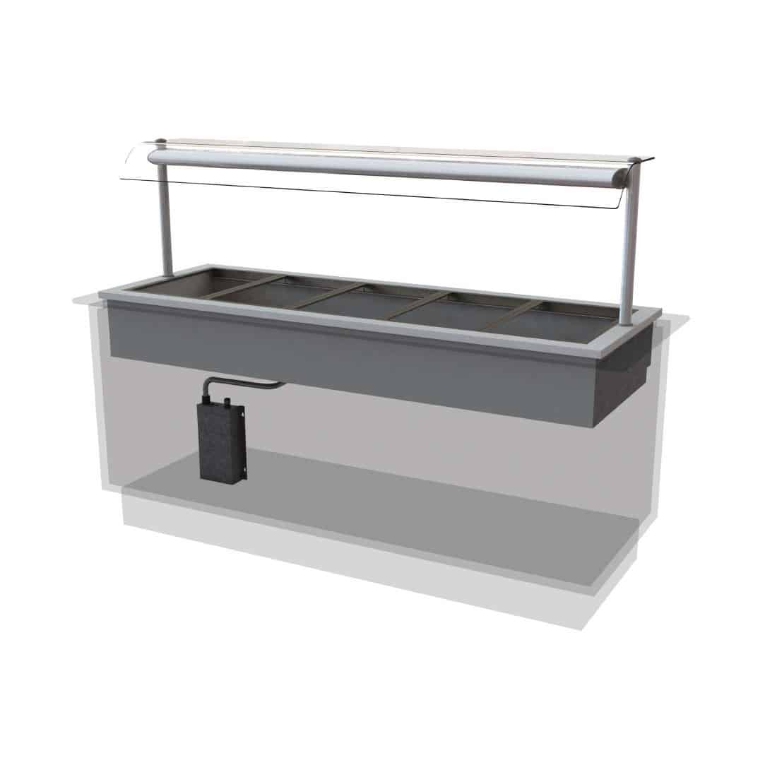 Designline Drop In Dry Heat Bain Marie HBM5