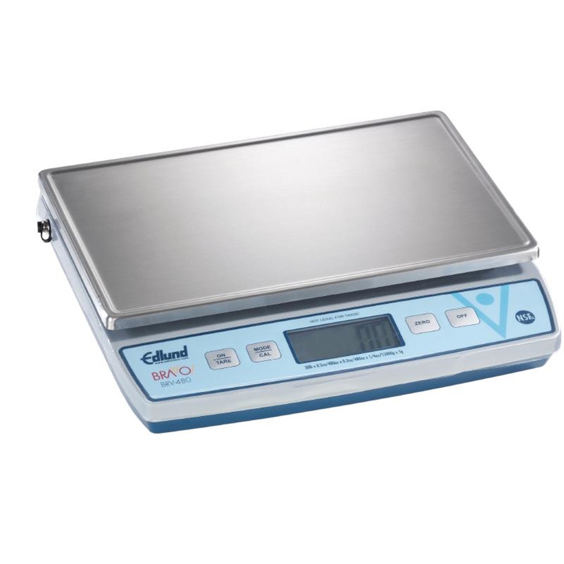 Edlund Bravo 480 Digital Scale with Clearshield Protective Cover 13.6Kg