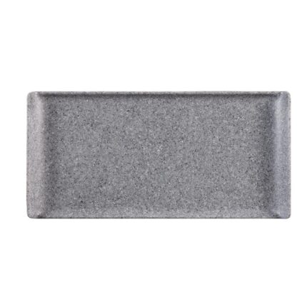 Churchill  Melamine Rectangular Tray Granite 300mm