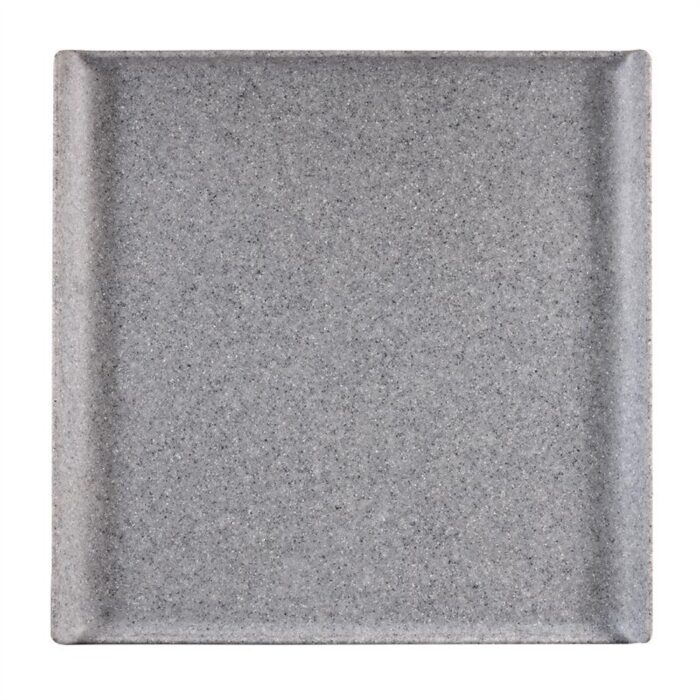 Churchill  Melamine Square Tray Granite 303mm