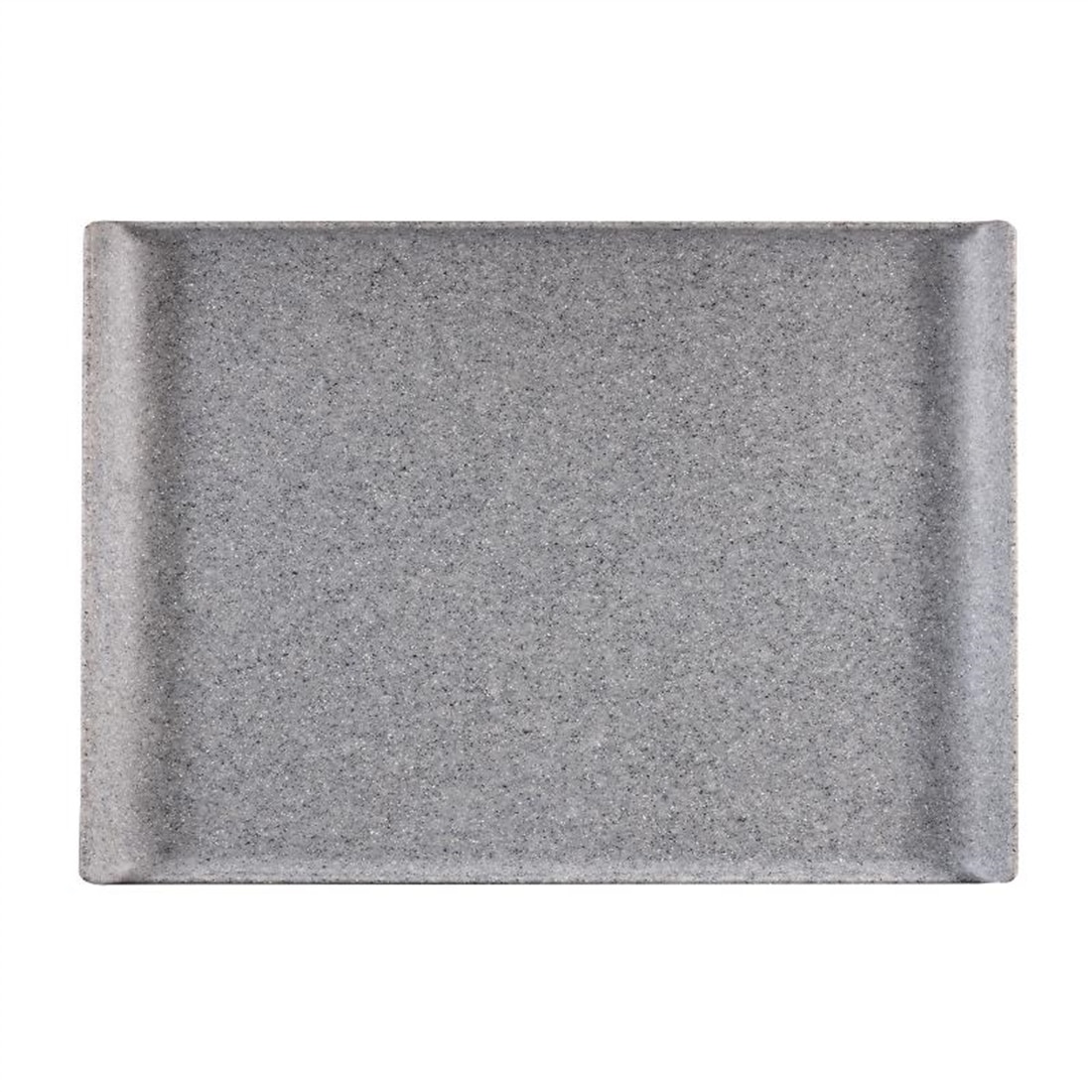 Churchill  Melamine Rectangular Tray Granite 530mm