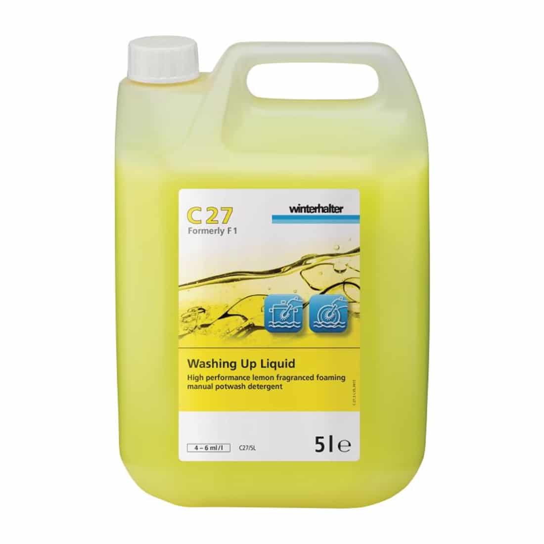 Winterhalter C27 Washing Up Liquid 5 Litre (Pack of 2)