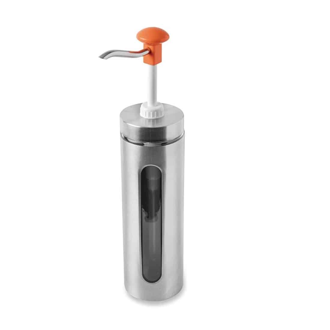 Schneider Stainless Steel Dose Pump Dispenser Yellow 30ml