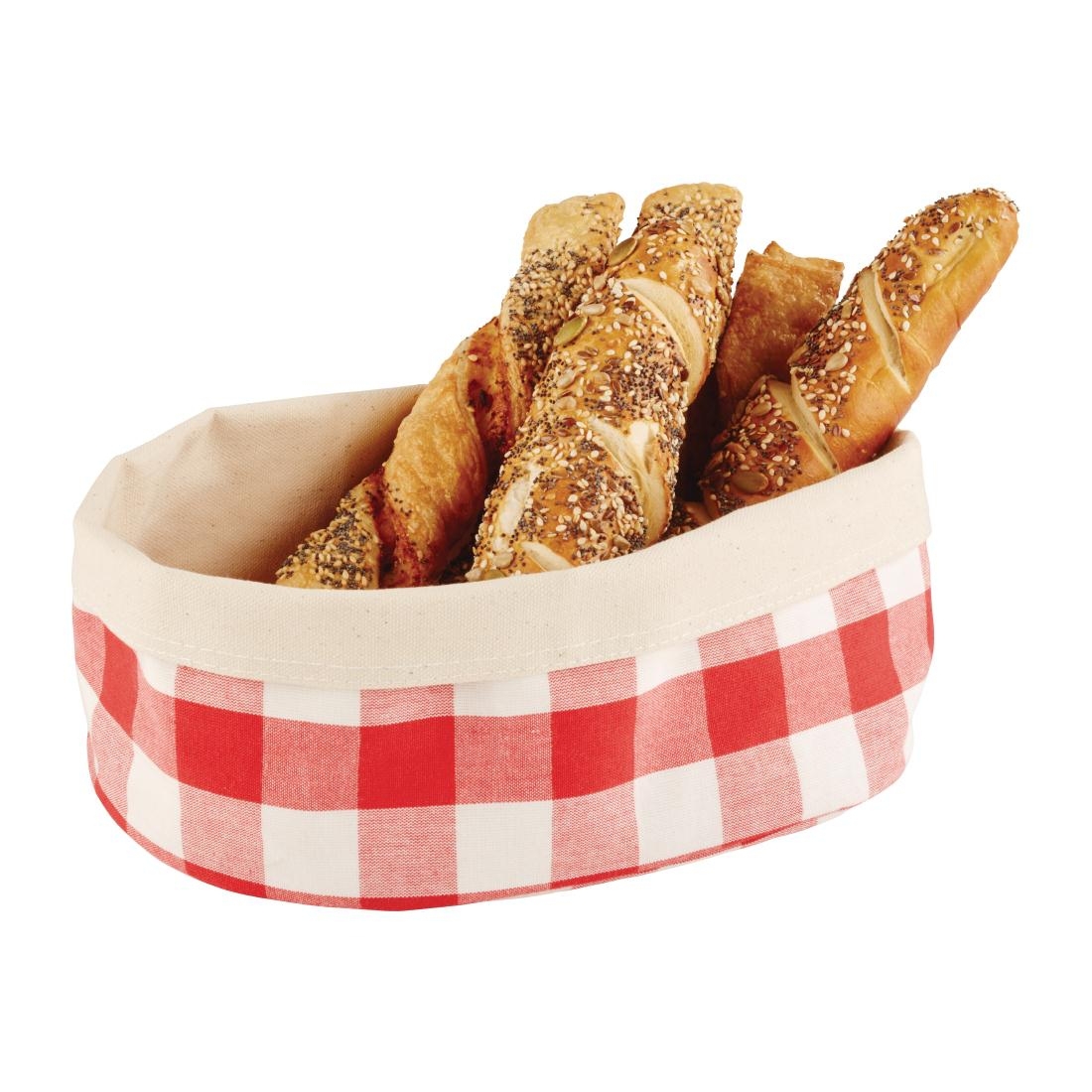 APS Bread Basket Oval Large Red