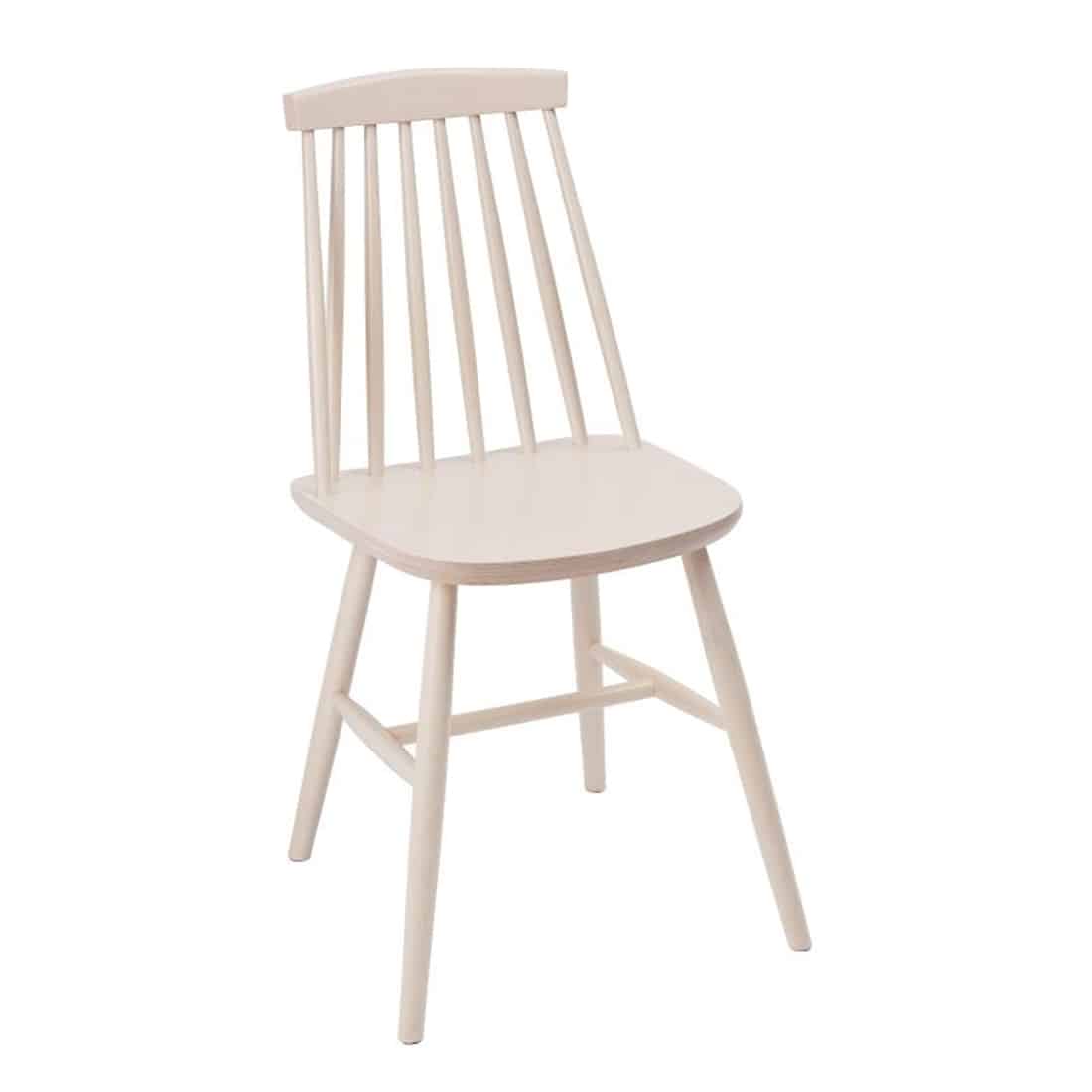 Fameg Farmhouse Angled Sidechair White (Pack of 2)