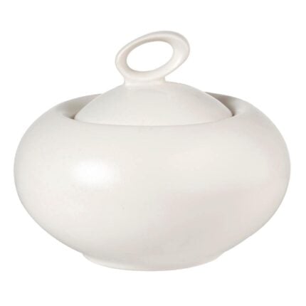 Churchill Alchemy Sequel White Sugar Bowl With Lid 200ml 7oz