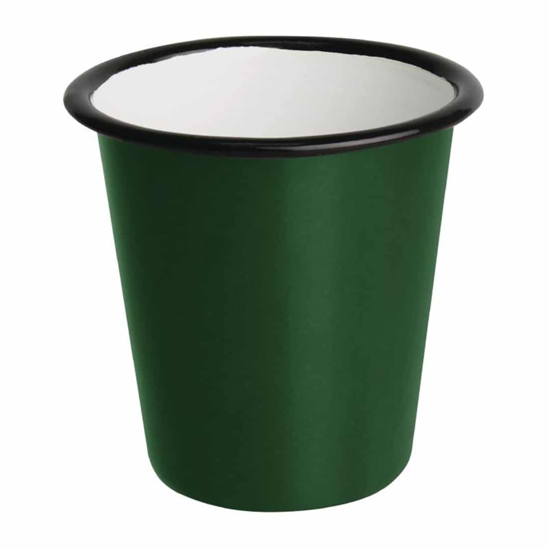 Olympia Enamel Tumbler Green 310ml