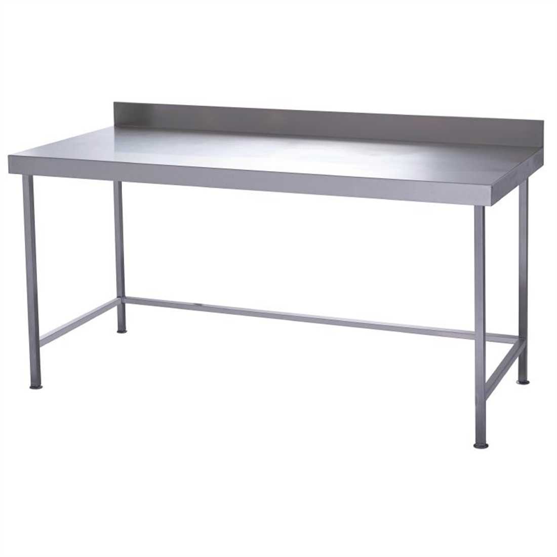 Parry Fully Welded Stainless Steel Wall Table 600x600mm