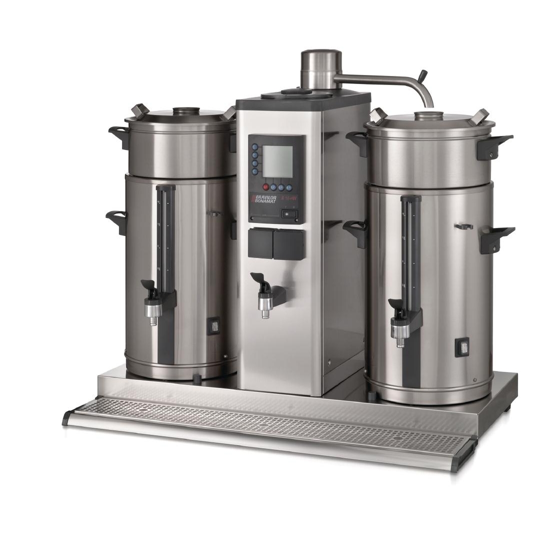 Bravilor B10 HW5 Bulk Coffee Brewer with 2x10Ltr Coffee Urns and Hot Water Tap 3 Phase
