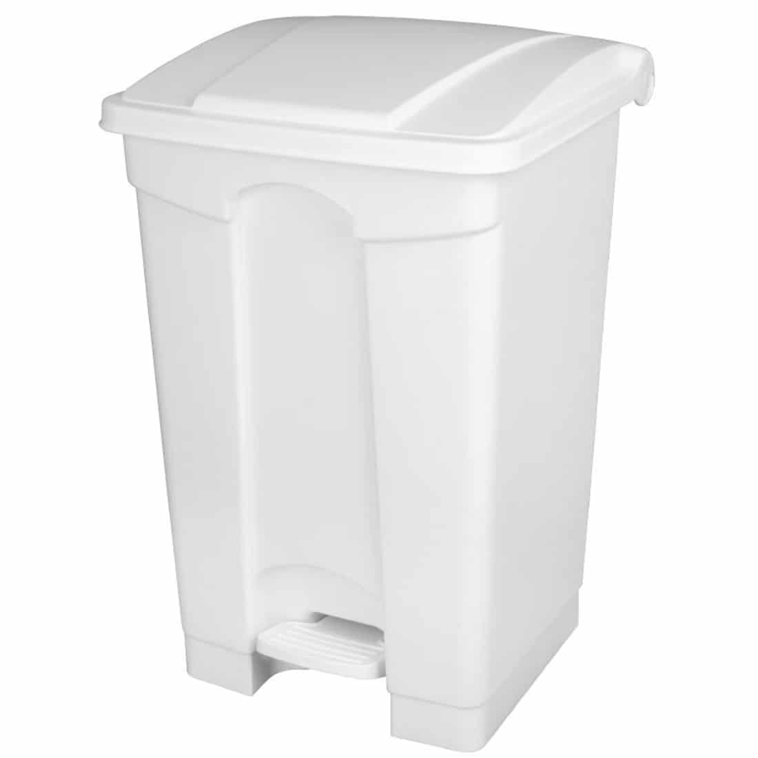 Jantex Kitchen Pedal Bin White 45Ltr