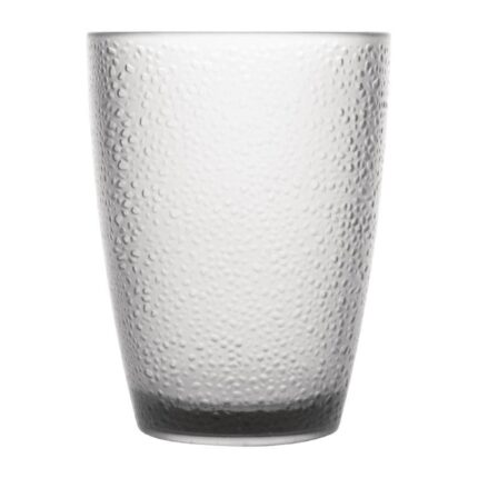 Kristallon Polycarbonate Tumbler Pebbled Clear 275ml