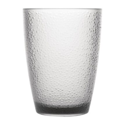 Kristallon Polycarbonate Tumbler Pebbled Clear 275ml