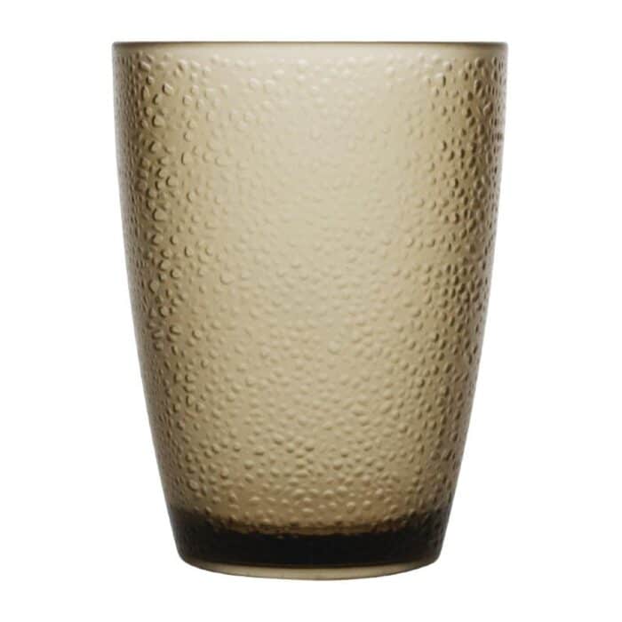 Kristallon Polycarbonate Tumbler Pebbled Tan 275ml