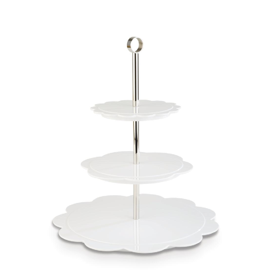 APS Plus Bakery Afternoon Tea Stand White
