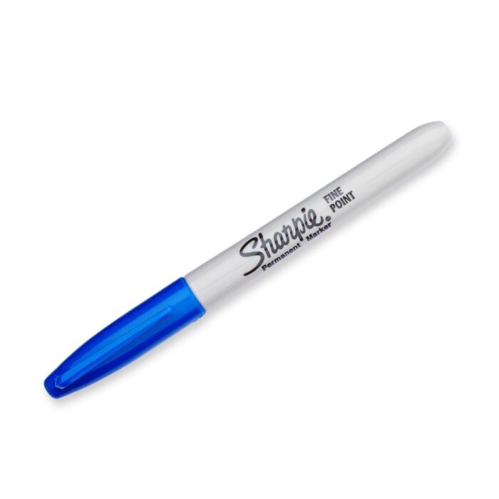 Sharpie Fine Permanent Marker Blue 12 Pack