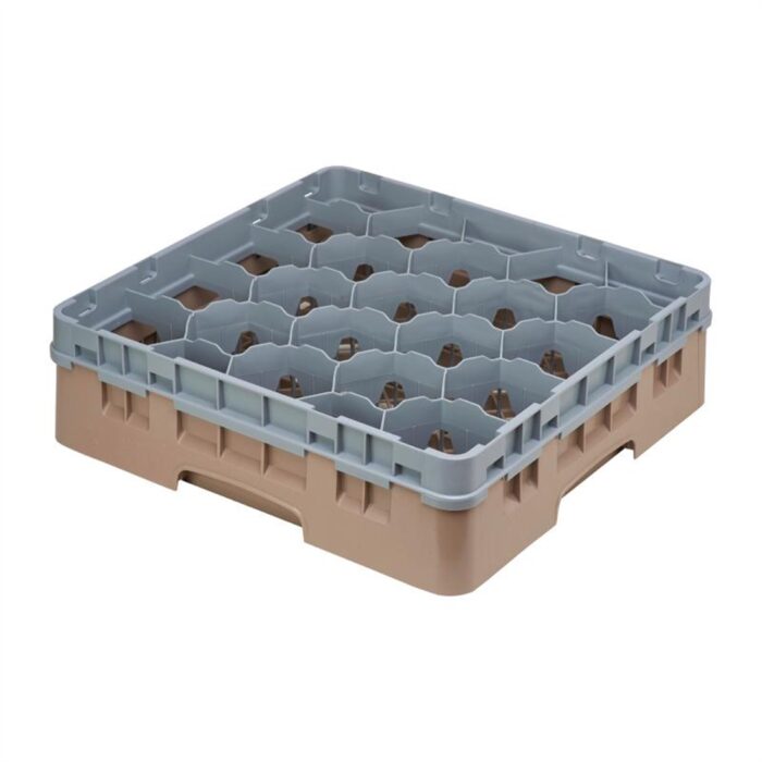 Cambro Camrack Beige 20 Compartments Max Glass Height 114mm