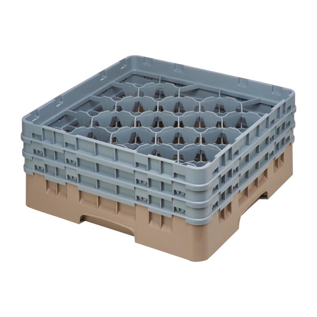 Cambro Camrack Beige 20 Compartments Max Glass Height 174mm