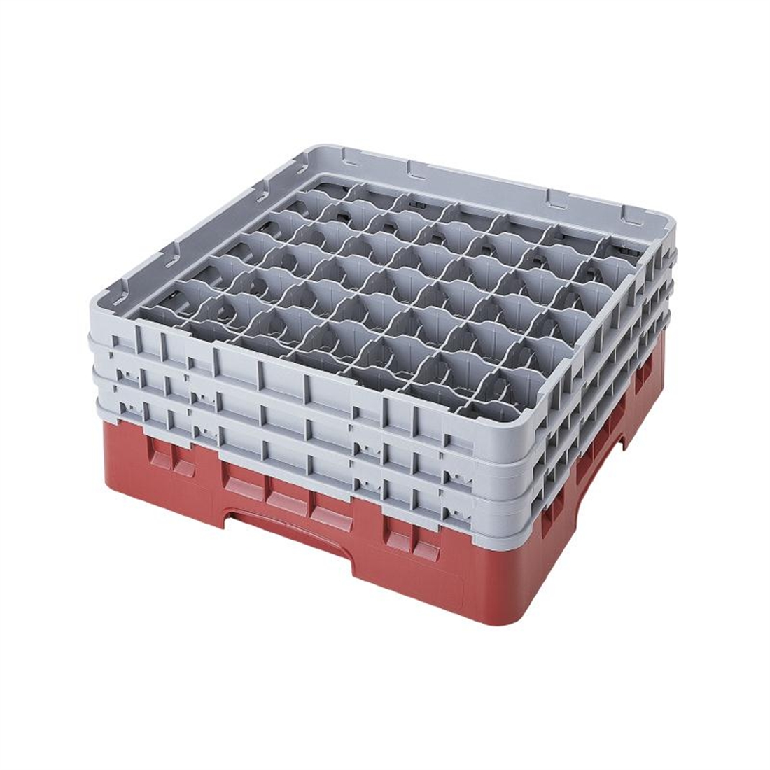 Cambro Camrack Beige 49 Compartments Max Glass Height 174mm