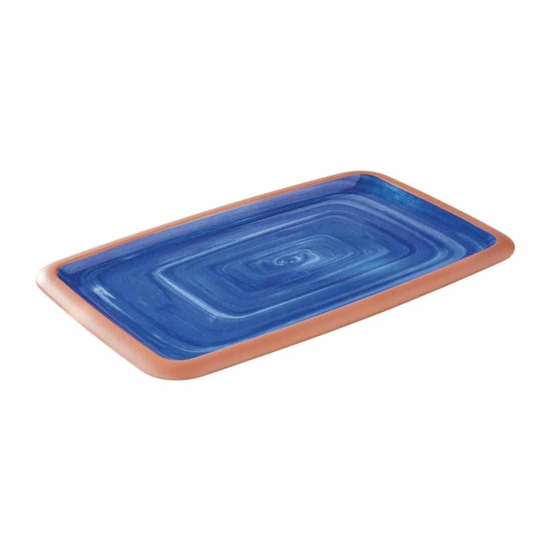 APS La Vida Melamine Tray Blue GN 1/1 530 x 325mm