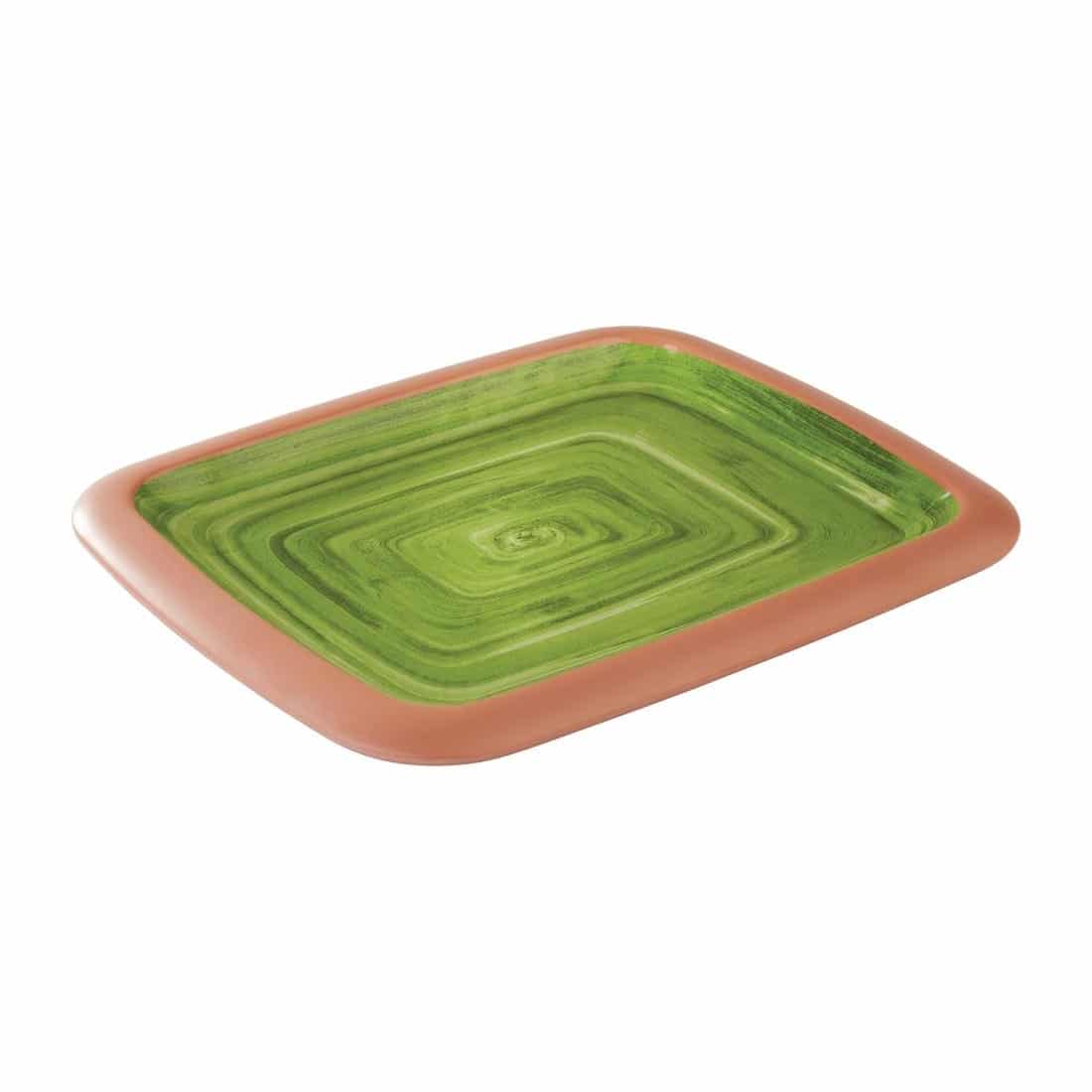 APS La Vida Melamine Tray Green GN 1/1 530 x 325mm