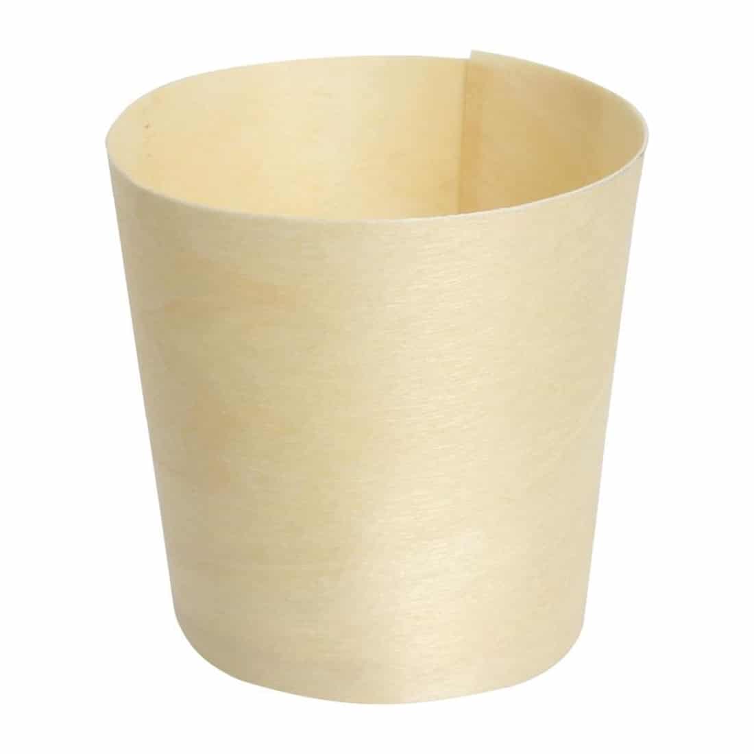 Fiesta Birch Wooden Sauce Dipping Pot
